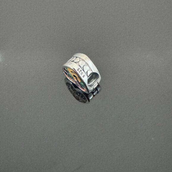 Pandora Tennessee Country Flag Dangle Charm S 925 Jewelry - Picture 4 of 7